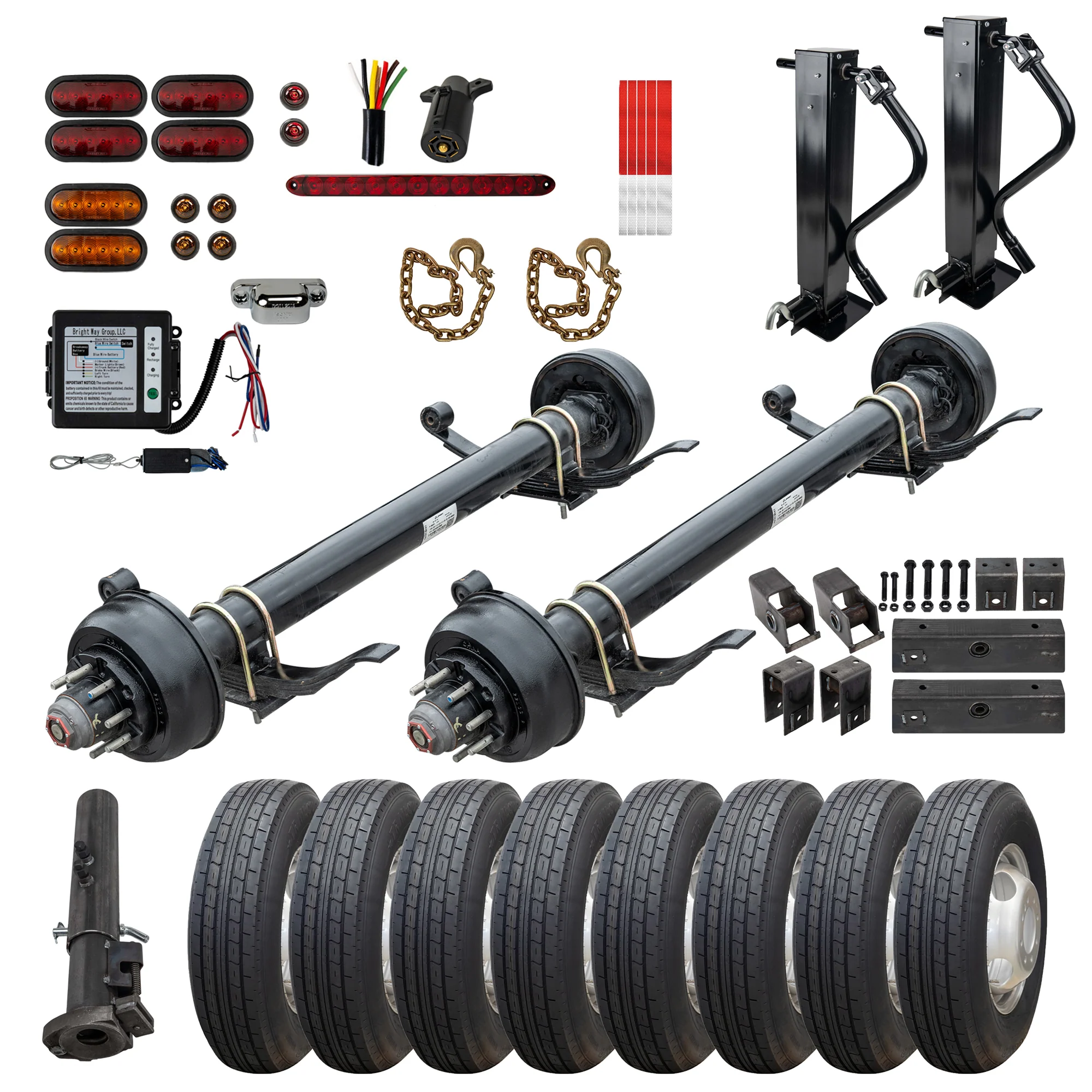 Trailer Parts & Axle Kit