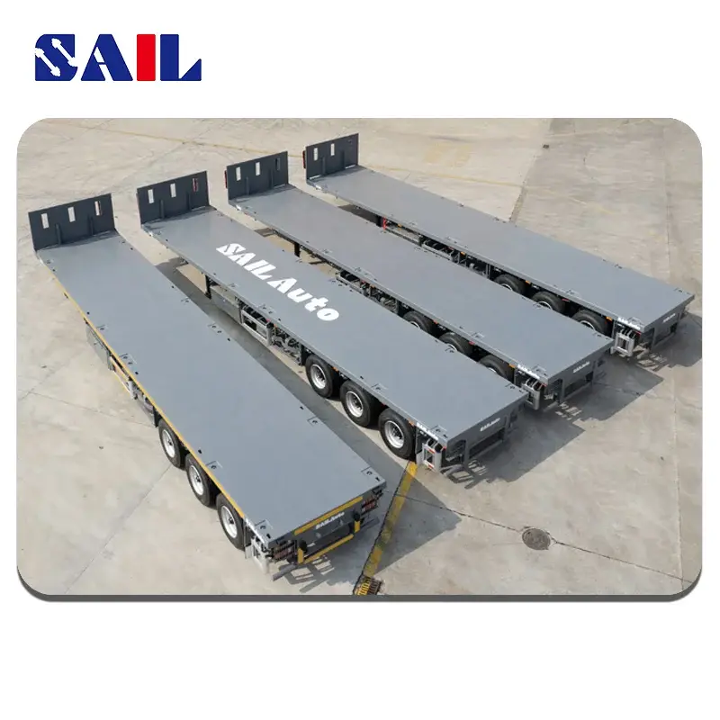 13.5m Flatbed Container Semi-trailer
