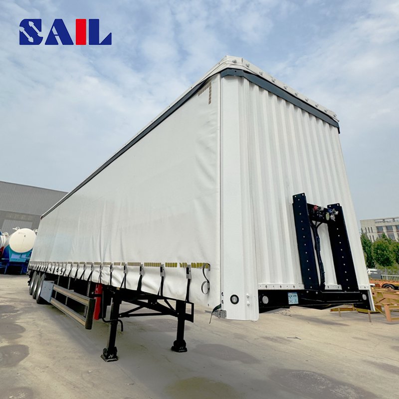 13.75m Side Curtain Semi Trailer