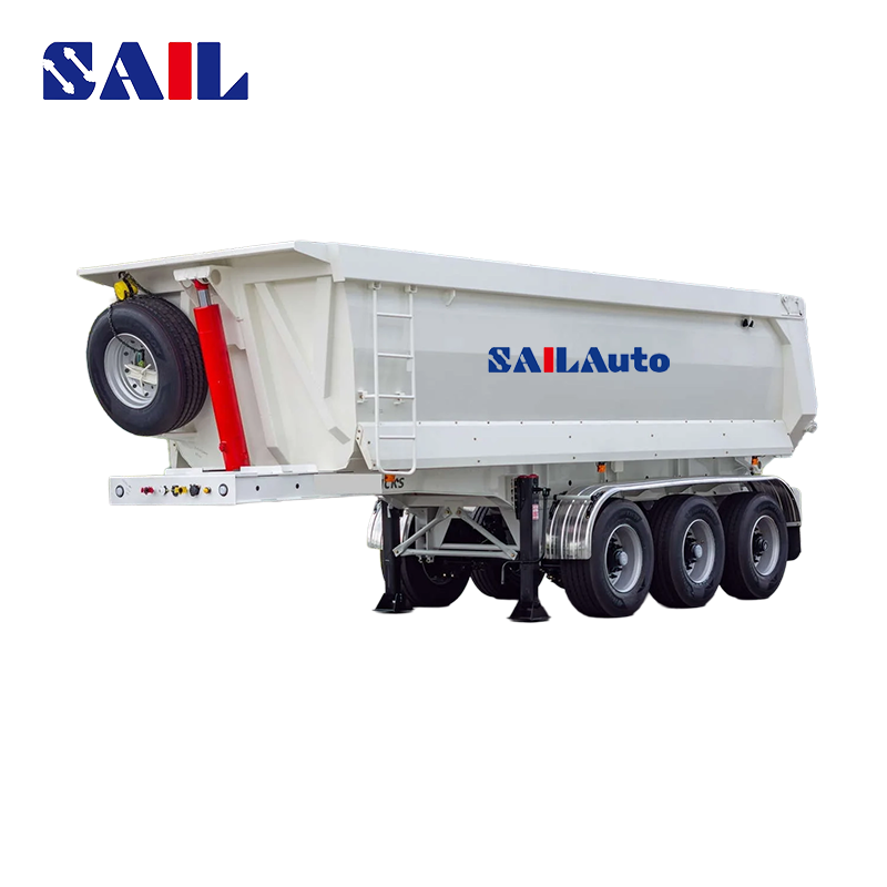 22CBM Hydraulic End Dump Trailer